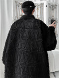 Mens Fashion Chinese Style Long Sleeve Fringe Shirt