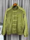Unisex Chinese New Year Track Jacket with Frog Buttons