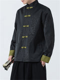 Male Chinese Style Jacquard Spring Jackets