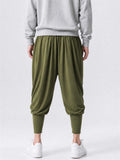 Men's Super Cool Harem Drop Crotch Ninja Pants