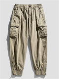 Men's Casual Streetwear Thickened Cargo Jogger Pants