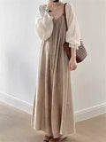 Summer Female Solid Color Wide Leg Drape Overall Jumpsuits