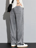 Men's Ultra Thin Relaxed Fit Straight Leg Comfortable Summer Jeans