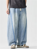 Men's Vintage Autumn Street Japanese Style Wide Leg Jeans
