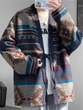 Loose Chinese Zen Clothing Cardigan Reversible Jackets for Men