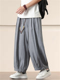 Men's Trendy Cozy Casual Straight Wide Leg Pants