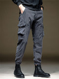 Men's Slim Fit Rugged Cotton Tactical Cargo Pants