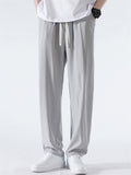 Men's Summer Breathable Ice Silk Loose Straight Leg Casual Pants