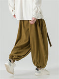 Men's Autumn Winter Baggy Corduroy Harem Pants