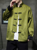 Male Chinese Style Jacquard Spring Jackets