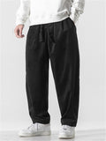 Stylish Causal Straight Leg Corduroy Pants for Men