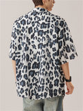 Men's Cool Holiday Style Print Short Sleeve Beach Shirt