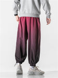Summer Men's Gradient Elastic Ankle Style Pants