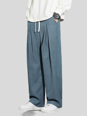 Men's Trendy Streetwear Solid Color Relaxed Pants