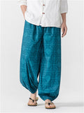 Summer Men's Comfy Elastic Ankle Style Wide Leg Pants