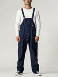 Mens Multi Pocket Tactical Cargo Bib Overalls Workwear Jumpsuit