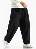 Cozy Cotton Linen Oversized Summer Harem Pants for Men