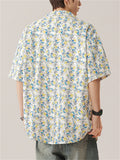 Casual Men's Summer Holiday Style Print Short Sleeve Shirts