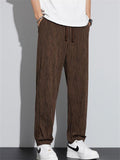 Men's Ultra-Soft Cooling Texture Ice Silk Pants for Summer