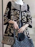 Chinese Style Half Sleeve Embroidery Jacket For women