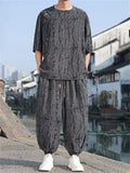 Men's Oversized Distressed Casual Outfit for Summer