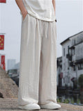 Men's Cozy Plus Size Breathable Casual Linen Pants