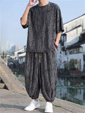Men's Oversized Distressed Casual Outfit for Summer
