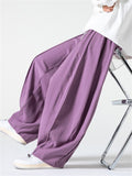 Men's Oversized Solid Color Streetwear Casual Pants