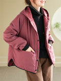 Casual Women's Loose-fitting Solid Color Short Coats