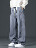 Mens Streetwear Loose Baggy Wide Leg Skate Pants