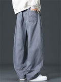 Mens Streetwear Loose Baggy Wide Leg Skate Pants