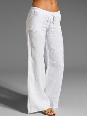 Women's Summer Thin Cotton Linen Pants