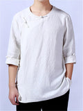 Vintage Casual Comfort Loose Long Sleeve T-Shirt