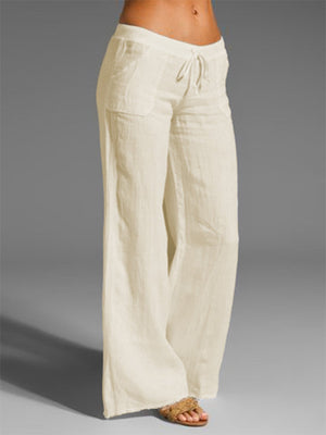Women's Summer Thin Cotton Linen Pants