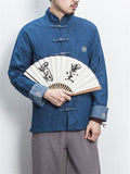 Men's Cool Traditional Chinese Inspired Denim Jackets