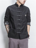 Men's Cool Traditional Chinese Inspired Denim Jackets