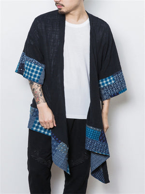 Japanese High Street Short Sleeve Linen Jacket