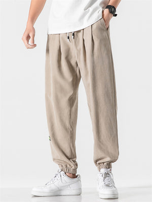 Popular Summer Autumn  Thin Long Streetwear Men's Pants