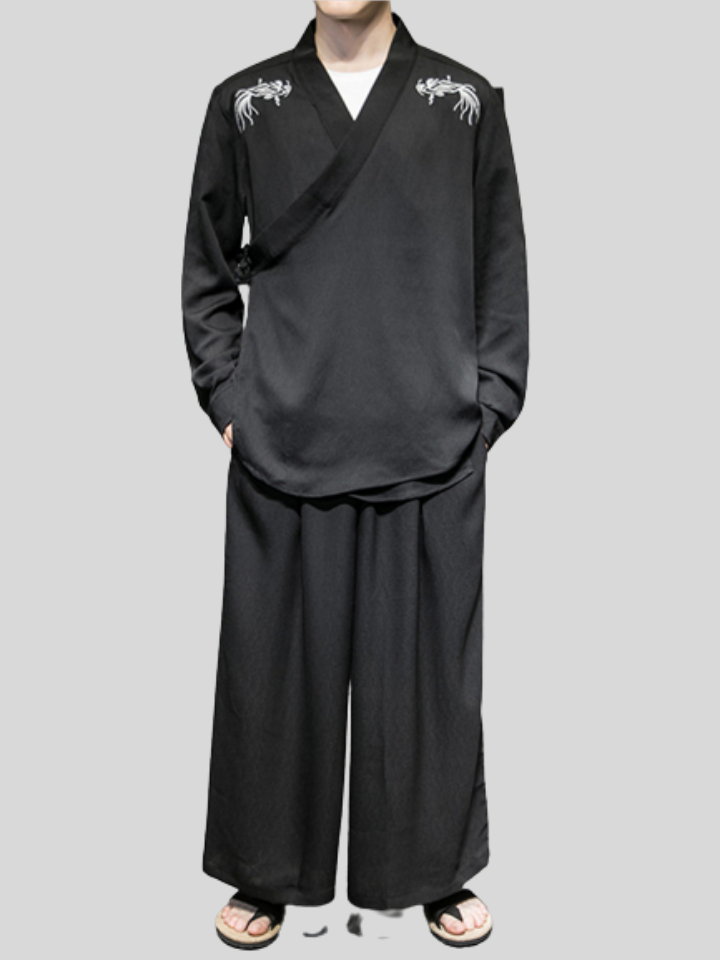 Solid Color Simple Design Outfits For Men