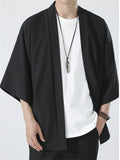 Ice Silk Zen Clothing Oversize Loose Shirts For Men