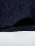 Stand Collar Solid Color Long Sleeve Shirts