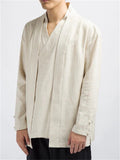 Men's Comfort Linen Zen Kimono Jackets