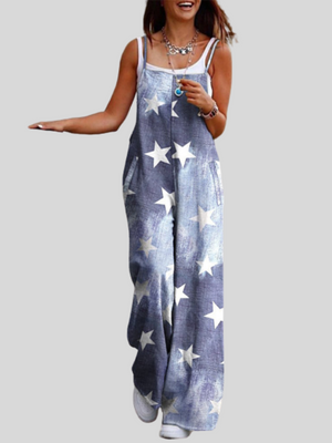 Women's Trending Casual Printed Summer Jumpsuits