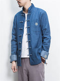 Men's Cool Traditional Chinese Inspired Denim Jackets