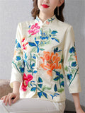 Beautiful Chinese Triditional Floral Embroidered Jackets for Women