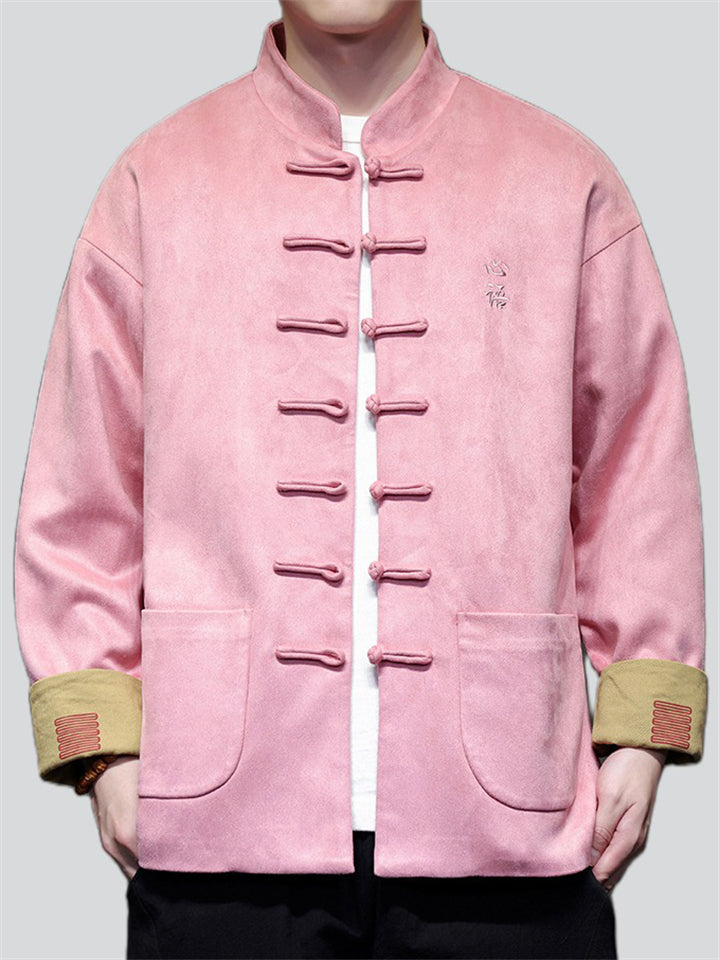 Loong Print Lining Chinese Embroidered Men's Jacket