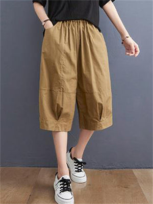 Brilliant Loose Summer Cropped Pants For Women