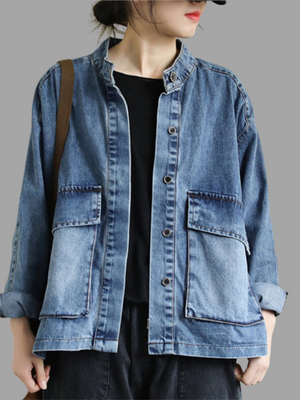 Women's Stylish Street Short Denim Jackets