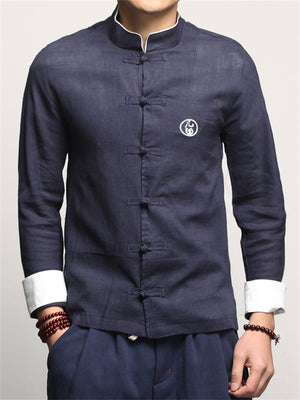 Fashionable Charming Cotton Linen Men's Jackets